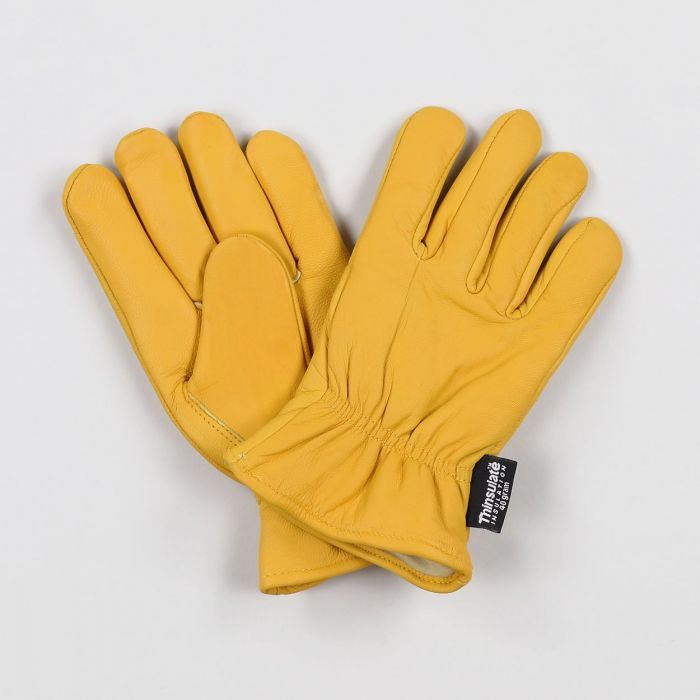 Lined leather work gloves hot sale