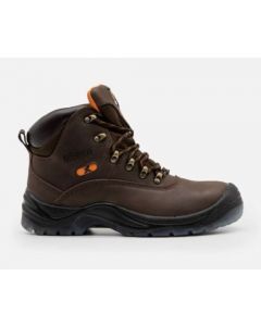 Xpert Typhoon Waterproof Safety Boot - Brown